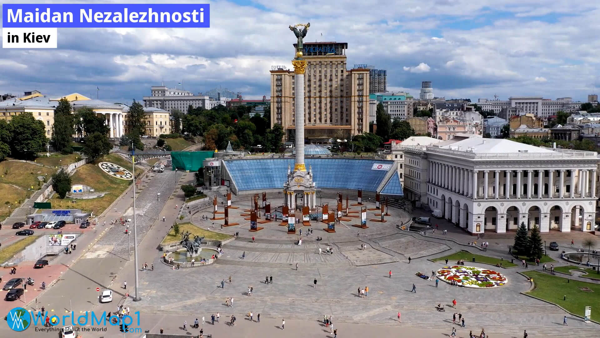 Maidan Nezalezhnosti à Kiev